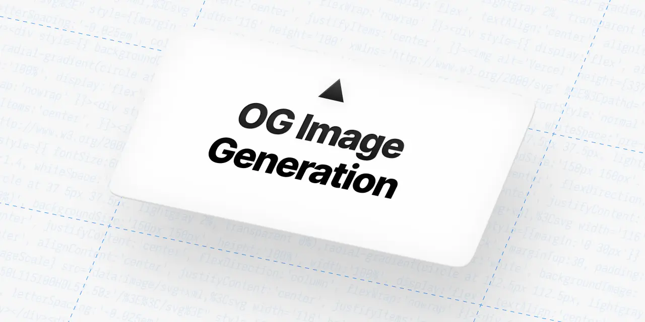 Generate Opengraph Image in Next.JS